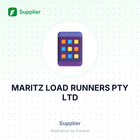 MARITZ LOAD RUNNERS PTY LTD – summary card, no photo uploaded yet
