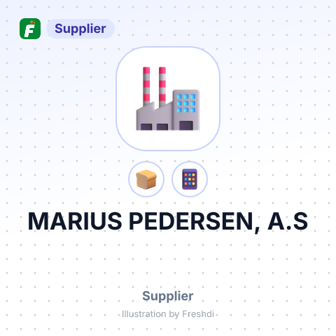 MARIUS PEDERSEN, A.S – summary card, no photo uploaded yet