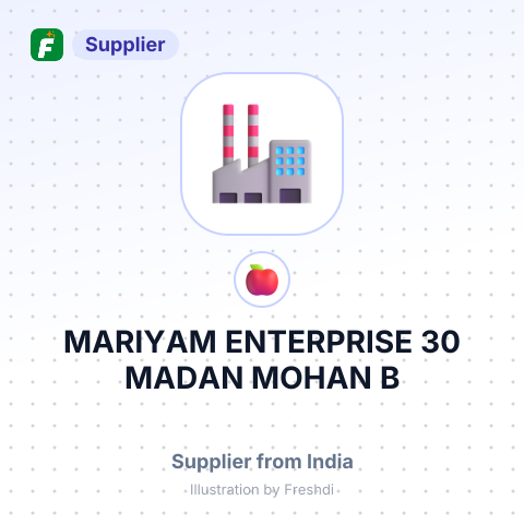 MARIYAM ENTERPRISE 30 MADAN MOHAN B – summary card, no photo uploaded yet