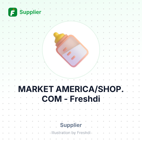 MARKET AMERICA/SHOP. COM – summary card, no photo uploaded yet