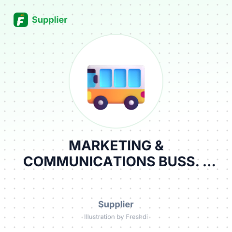 MARKETING & COMMUNICATIONS BUSS. – summary card, no photo uploaded yet