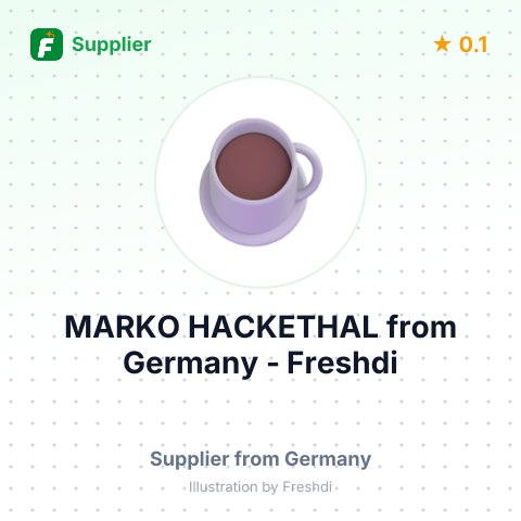 MARKO HACKETHAL – summary card, no photo uploaded yet