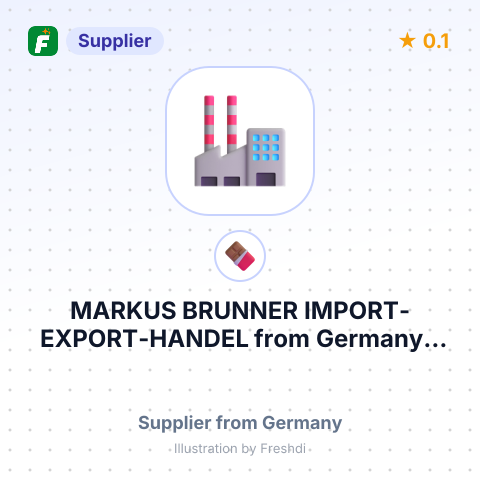 MARKUS BRUNNER IMPORT-EXPORT-HANDEL – summary card, no photo uploaded yet