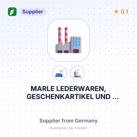 MARLE LEDERWAREN, GESCHENKARTIKEL UND TEXTILIEN IMPORT-EXPORT GMBH – summary card, no photo uploaded yet
