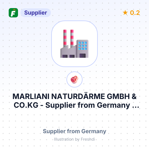 MARLIANI NATURDÄRME GMBH & CO.KG – summary card, no photo uploaded yet