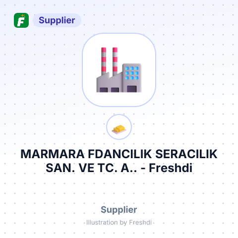 MARMARA FDANCILIK SERACILIK SAN. VE TC. A.. – summary card, no photo uploaded yet