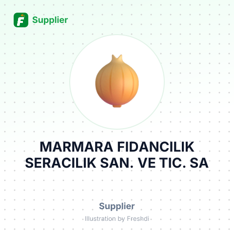 MARMARA FIDANCILIK SERACILIK SAN. VE TIC. SA – summary card, no photo uploaded yet