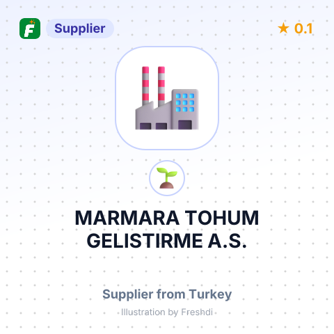 MARMARA TOHUM GELISTIRME A.S. – summary card, no photo uploaded yet