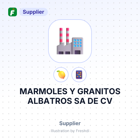 MARMOLES Y GRANITOS ALBATROS SA DE CV – summary card, no photo uploaded yet