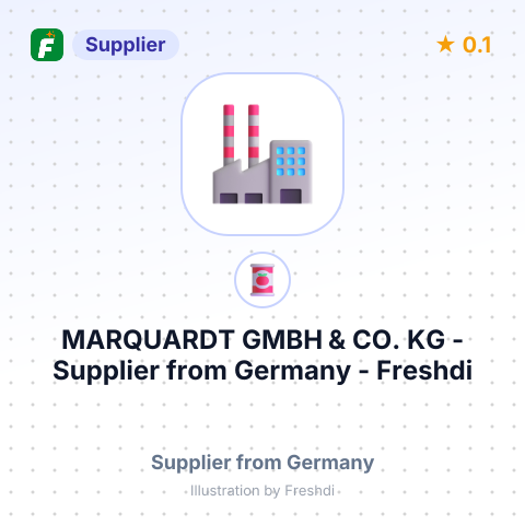 MARQUARDT GMBH & CO. KG – summary card, no photo uploaded yet