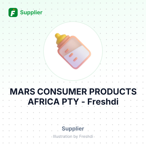 MARS CONSUMER PRODUCTS AFRICA PTY – summary card, no photo uploaded yet