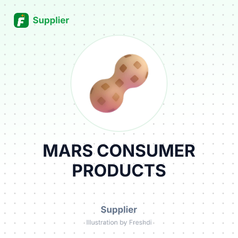 MARS CONSUMER PRODUCTS – summary card, no photo uploaded yet