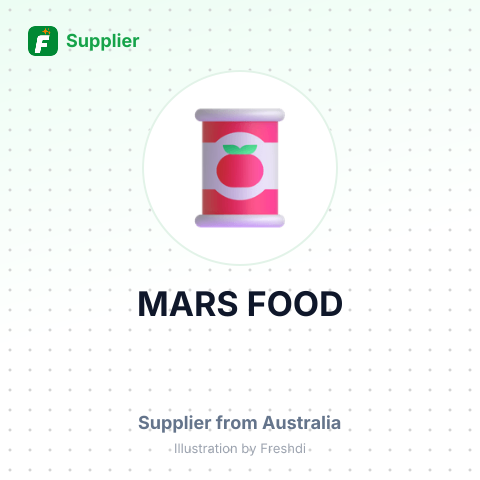 MARS FOOD – summary card, no photo uploaded yet