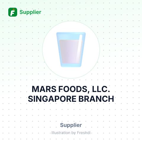 MARS FOODS, LLC. SINGAPORE BRANCH – summary card, no photo uploaded yet