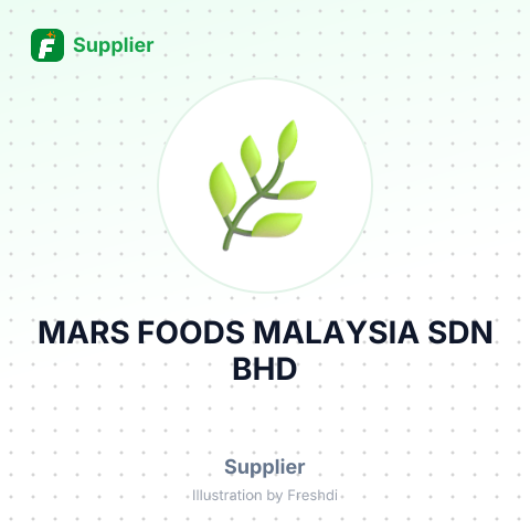 MARS FOODS MALAYSIA SDN BHD – summary card, no photo uploaded yet