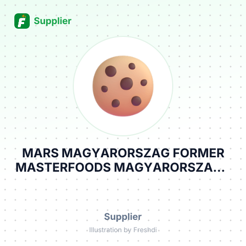 MARS MAGYARORSZAG FORMER MASTERFOODS MAGYARORSZAG – summary card, no photo uploaded yet