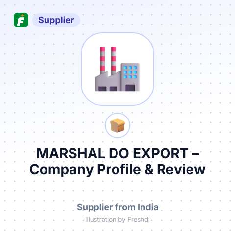 MARSHAL DO EXPORT – summary card, no photo uploaded yet
