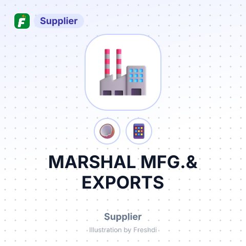 MARSHAL MFG.& EXPORTS – summary card, no photo uploaded yet