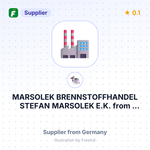 MARSOLEK BRENNSTOFFHANDEL STEFAN MARSOLEK E.K. – summary card, no photo uploaded yet