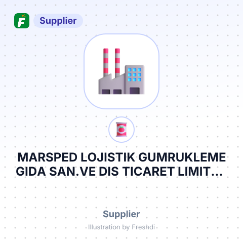 MARSPED LOJISTIK GUMRUKLEME GIDA SAN.VE DIS TICARET LIMITED – summary card, no photo uploaded yet