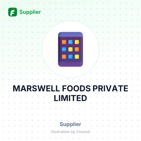 MARSWELL FOODS PRIVATE LIMITED – summary card, no photo uploaded yet