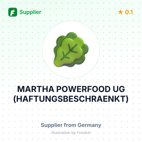 MARTHA POWERFOOD UG (HAFTUNGSBESCHRAENKT) – summary card, no photo uploaded yet