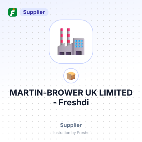 MARTIN-BROWER UK LIMITED – summary card, no photo uploaded yet