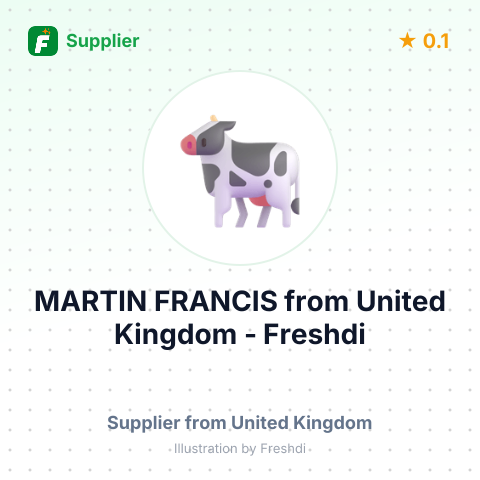 MARTIN FRANCIS – summary card, no photo uploaded yet