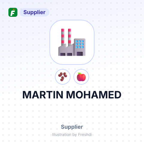 MARTIN MOHAMED – summary card, no photo uploaded yet