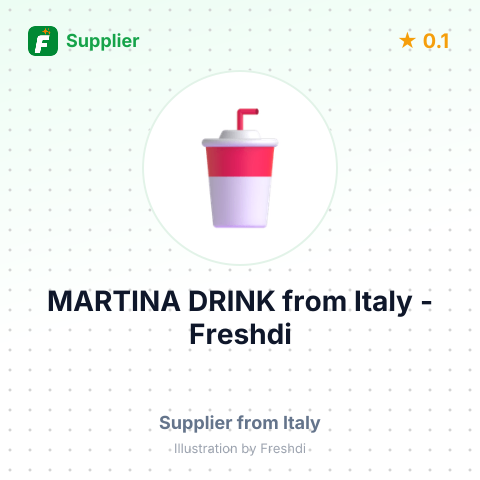 MARTINA DRINK – summary card, no photo uploaded yet