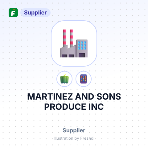 MARTINEZ AND SONS PRODUCE INC – summary card, no photo uploaded yet