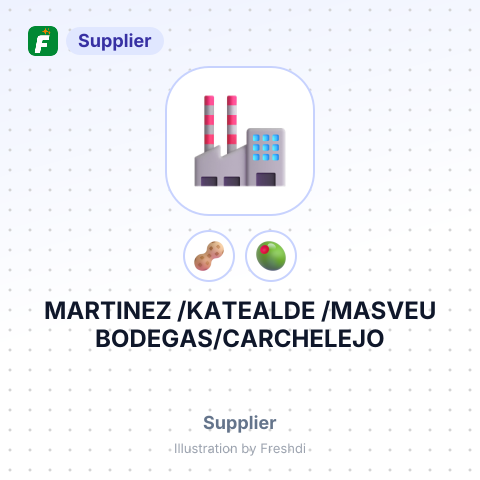 MARTINEZ /KATEALDE /MASVEU BODEGAS/CARCHELEJO – summary card, no photo uploaded yet