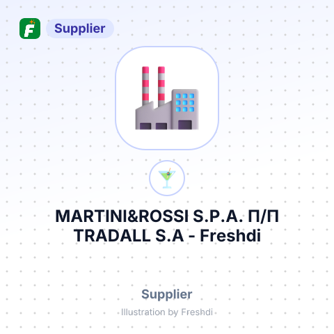 MARTINI&ROSSI S.P.A. П/П TRADALL S.A – summary card, no photo uploaded yet