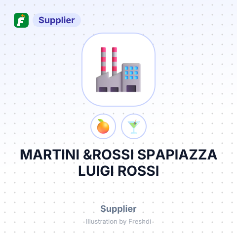 MARTINI &ROSSI SPAPIAZZA LUIGI ROSSI – summary card, no photo uploaded yet