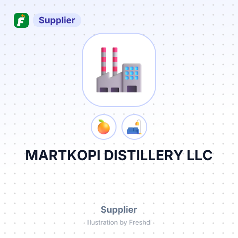 MARTKOPI DISTILLERY LLC – summary card, no photo uploaded yet