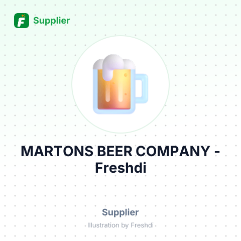 MARTONS BEER COMPANY – summary card, no photo uploaded yet