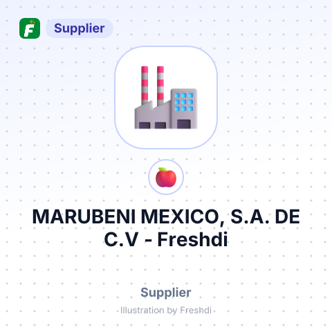 MARUBENI MEXICO, S.A. DE C.V – summary card, no photo uploaded yet