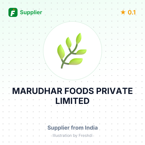 MARUDHAR FOODS PRIVATE LIMITED – summary card, no photo uploaded yet
