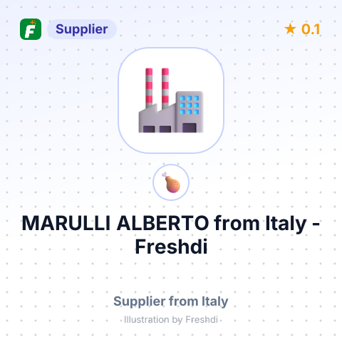MARULLI ALBERTO – summary card, no photo uploaded yet