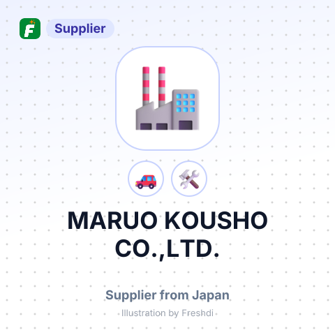 MARUO KOUSHO CO.,LTD. – summary card, no photo uploaded yet