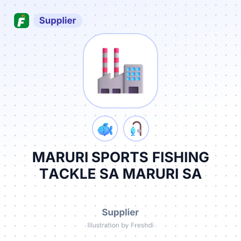 MARURI SPORTS FISHING TACKLE SA MARURI SA – summary card, no photo uploaded yet