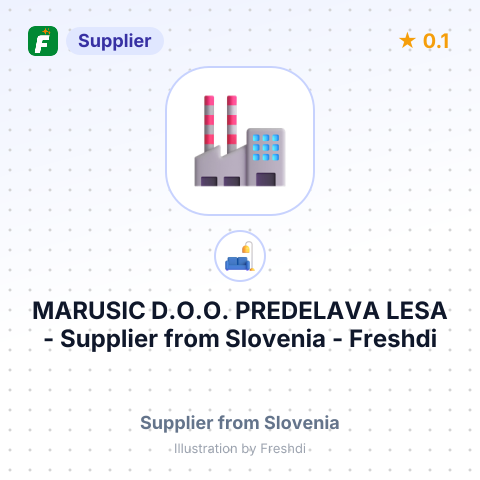 MARUSIC D.O.O. PREDELAVA LESA – summary card, no photo uploaded yet