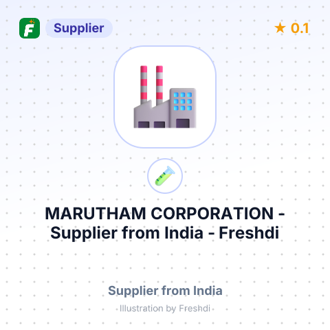 MARUTHAM CORPORATION – summary card, no photo uploaded yet