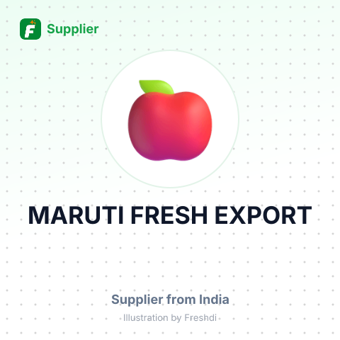 MARUTI FRESH EXPORT – summary card, no photo uploaded yet