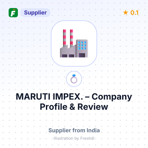MARUTI IMPEX. – summary card, no photo uploaded yet