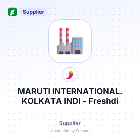 MARUTI INTERNATIONAL. KOLKATA INDI – summary card, no photo uploaded yet