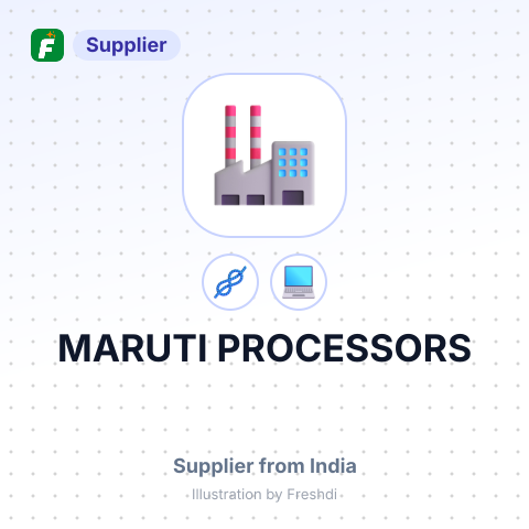 MARUTI PROCESSORS – summary card, no photo uploaded yet
