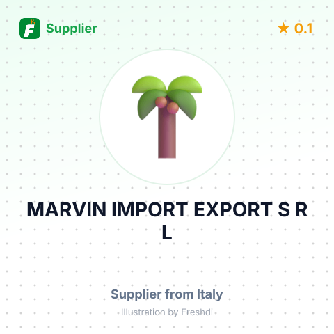 MARVIN IMPORT EXPORT S R L – summary card, no photo uploaded yet
