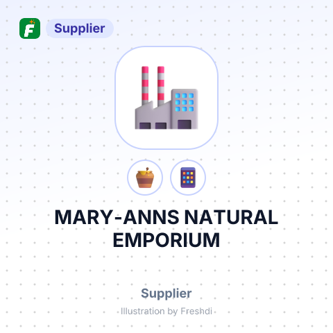 MARY-ANNS NATURAL EMPORIUM – summary card, no photo uploaded yet