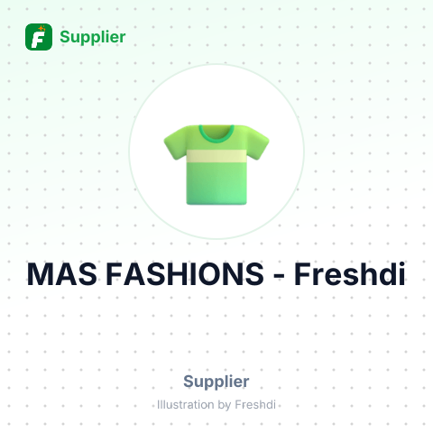 MAS FASHIONS – summary card, no photo uploaded yet